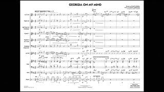 Georgia On My Mind arranged by Mike Tomaro [upl. by Tadd757]