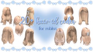 Uncommon Blonde Roblox Hair Id Codes [upl. by Berthoud]