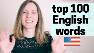 Pronounce the 100 Most Common Words in English American English Pronunciation [upl. by Aicenat]