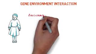 Gene Environment Interaction [upl. by Etnasa]