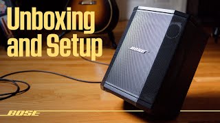 Bose S1 Pro – Unboxing and Setup [upl. by Arret71]