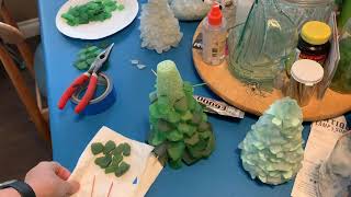 Sea Glass Tree Tutorial [upl. by Kristin]