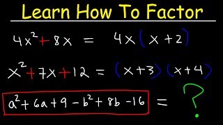 Factoring Trinomials amp Polynomials Basic Introduction  Algebra [upl. by Lorenzana711]