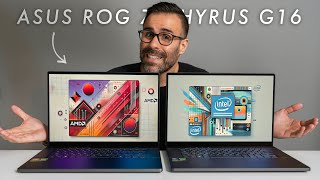 ASUS ROG Zephyrus G16  INTEL vs AMD [upl. by Fredrika]