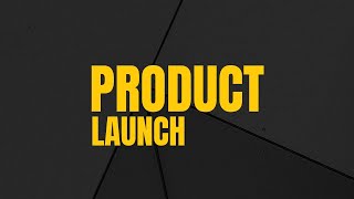 Product Launch Video Template Editable [upl. by Eedyaj]