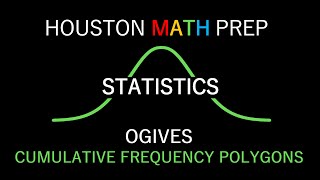 Ogive  Cumulative Frequency Polygon [upl. by Nyvek]