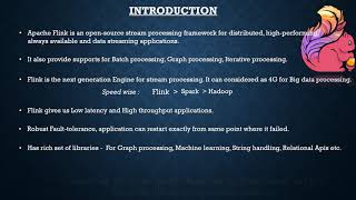 What is Flink  Introduction to Flink  Apache Flink Tutorial [upl. by Skolnik588]