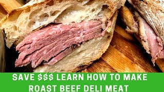 Sous Vide Roast Beef Recipe  SOUS VIDE Deli Roast Beef [upl. by Adnawt]