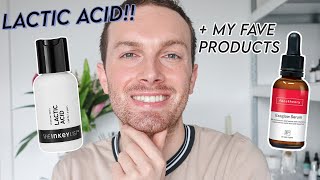 The Amazing Benefits of Lactic Acid  My Favorite Products [upl. by Idou]