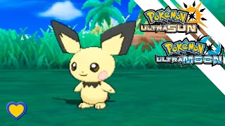 HOW TO GET Pichu in Pokémon Ultra Sun and Ultra Moon [upl. by Aened]