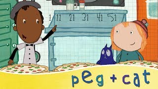 Peg  Cat  How to Solve Big Problems Part 2 [upl. by Cestar]