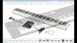 Program SL Editor Studiologic SL 73 Studio SL 88 Studio [upl. by Younglove]