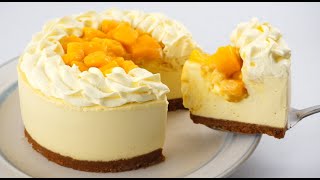 No Bake Mango Cheesecake [upl. by Rolph354]