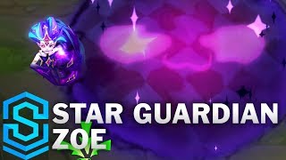 Star Guardian Zoe Skin Spotlight  League of Legends [upl. by Dobson]