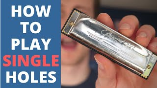 How To Play Single Notes On Harmonica [upl. by Peder138]