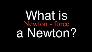 What is a Newton An Explanation [upl. by Clarise]