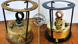 World War II WWII Vintage Kerosene Stove Restoration [upl. by Kennith]