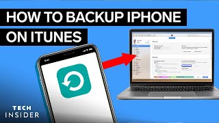 How To Back Up Your iPhone On iTunes [upl. by Erimahs407]