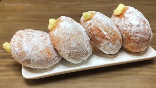 BAVARIAN CREAM DONUTS  CUSTARD DONUTS Recipe [upl. by Chelsy]