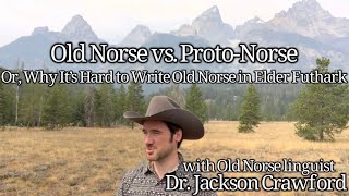 Old Norse vs ProtoNorse Elder Futhark Language [upl. by Gombach]