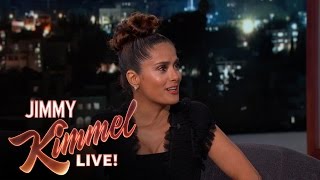 Salma Hayek Prefers Cursing in Spanish [upl. by Einreb]