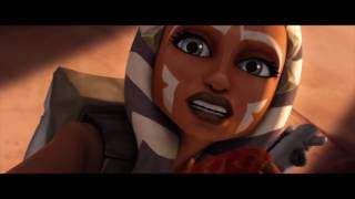 The Clone Wars  Anakin amp Ahsoka amp Rex Destroy the Geonosian Wall [upl. by Nwadahs]