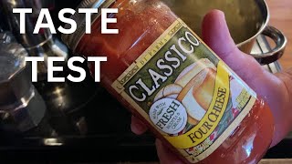 Classico Four Cheese Pasta Sauce [upl. by Ecinaej]