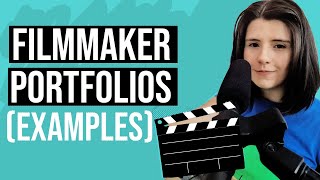 Filmmaker Portfolio Examples showreels amp websites [upl. by Leiuqeze]