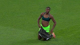 Asisat Oshoala Crazy Goal Celebration against Australia [upl. by Ricker529]