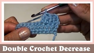 Crochet for Beginners Double Crochet Decrease [upl. by Trepur497]