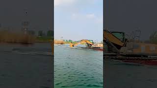 Amphibious Excavator [upl. by Saeger]