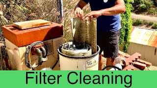 How to Clean a DE Pool Filter  Pentair Pacfab Purex Triton [upl. by Nairot]