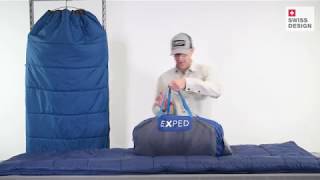 EXPED MegaSleep 25 amp 40 Sleeping Bags  Features and Details [upl. by Niamert761]