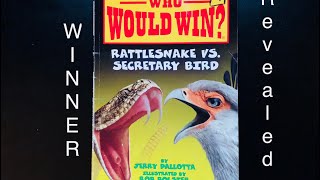 Who Would Win Rattlesnake vs Secretary Bird WINNER REVEALED Every Page shown [upl. by Glanti606]