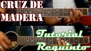 Tutorial  Cruz de madera  Miguel y Miguel  Requinto  TABS [upl. by Ait629]