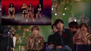 Bts reaction Blackpink Pretty Savage 2021 [upl. by Auqinahc512]