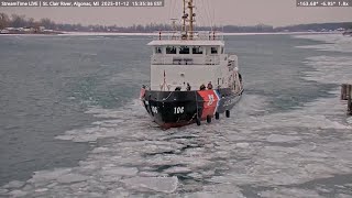 USCGC Morro Bay at Algonac 11225 [upl. by Erlin20]