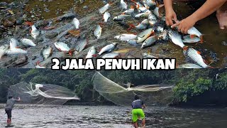 IKAN MELIMPAH 2 JALA SAMPAI PENUH IKAN [upl. by Onfroi]