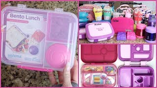 LUNCH BOX and BENTO BOX REVIEWS  SCHOOL LUNCH ACCESSORIES  FAVORITES and COMPARISON [upl. by Anitnauq]