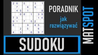 Sudoku  jak rozwiązywać [upl. by Ressan]