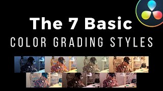 The 7 Essential Color Grading Styles Every Filmmaker Must Learn First [upl. by Yor787]