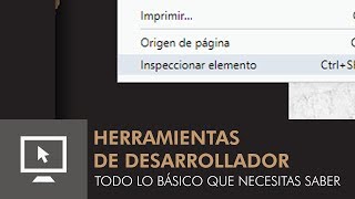 Cómo utilizar la herramienta inspeccionar elemento web [upl. by Roderick191]