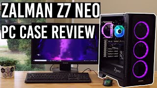 Zalman Z7 Neo PC Case  Unboxing Build amp Review [upl. by Yttik]