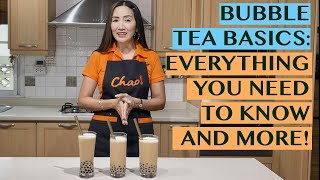 BUBBLE TEA BASICS HOW TO MAKE CLASSIC BUBBLE TEA  EVERYTHING YOU THINK YOU KNOW AND MORE [upl. by Ikkiv]