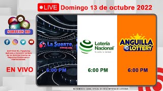 Lotería Nacional La Suerte Dominicana y Anguilla en Vivo 📺│ Domingo 13 de noviembre 2022  600 PM [upl. by Leslie]