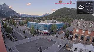 Banff AB Canada Live Cam [upl. by Erodroeht]