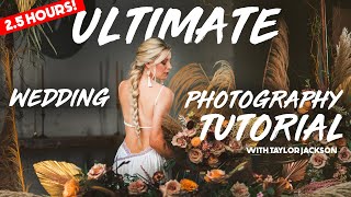 FREE 25 HOUR Wedding Photography Tutorial  Behind The Scenes at 10 Full Wedding Days [upl. by Horsey]