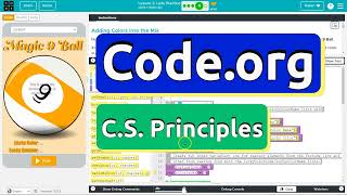 Codeorg Lesson 34B Lists Practice  Tutorial with Answers  Unit 6 CS Principles [upl. by Leverett]