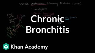 What is chronic bronchitis  Respiratory system diseases  NCLEXRN  Khan Academy [upl. by Notffilc]