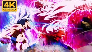 GOKU MASTERED ULTRA INSTINCT VS FULL POWER JIREN4K ULTRA HD [upl. by Carman]